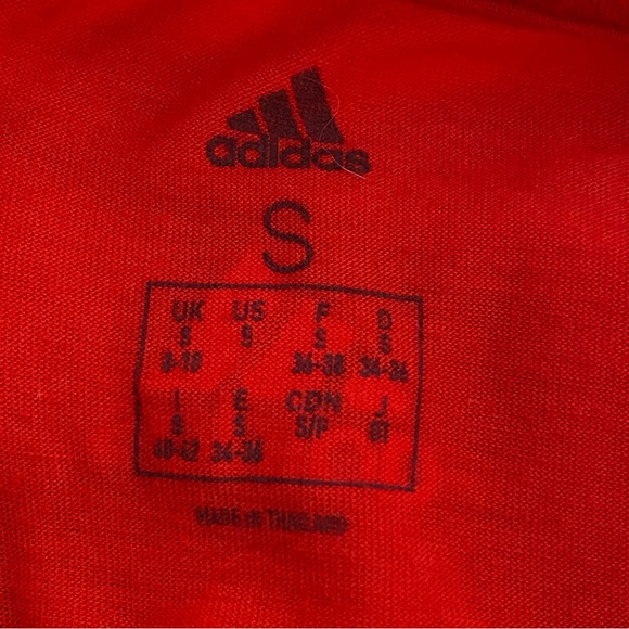 Adidas tank top, red, size Small - Picture 7 of 10